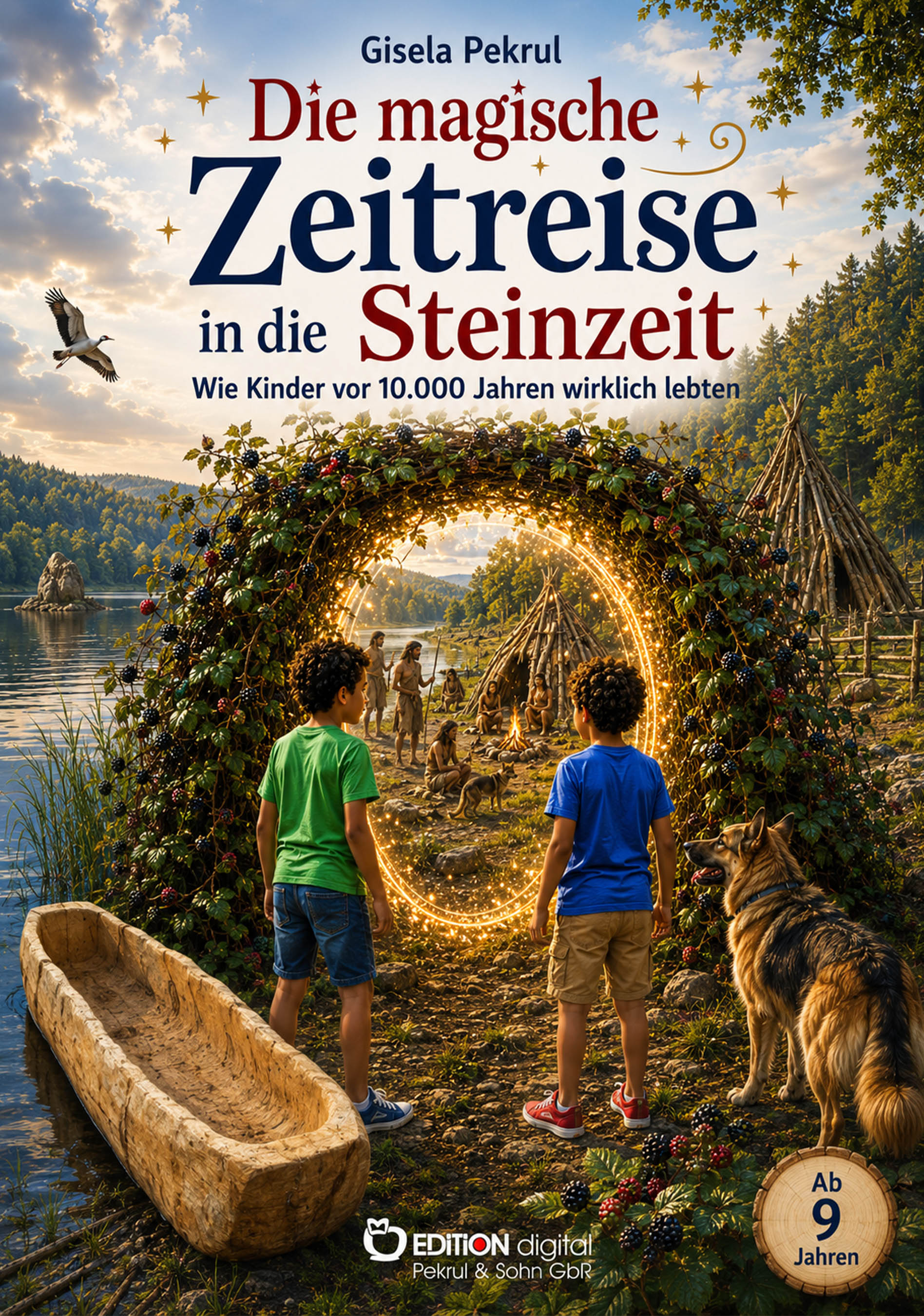 Buchcover: Die magische Zeitreise in die Steinzeit